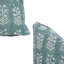 Housse de coussin en lin avec passepoil fabriqué à la main Fab Divine - Indradhanus-121094666