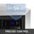 YUKOOL 5.2 Cubic Feet Convertible Mini Fridge