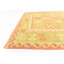 Tapis de zone en laine beige/vert 4 pi 10 po x 6 pi 9 po one-of-kind à la main noué la Elland