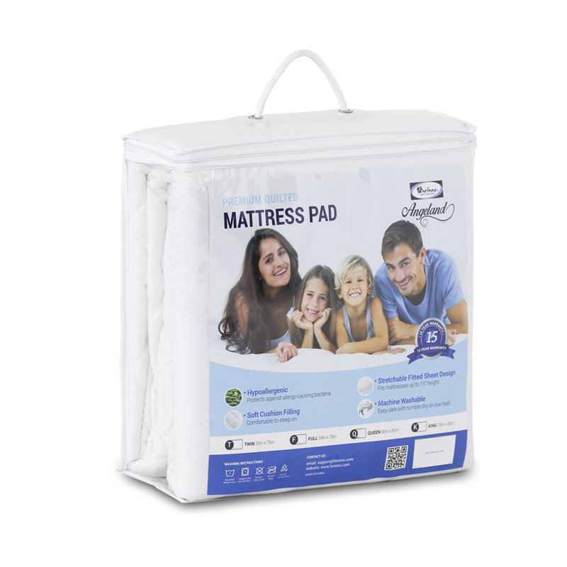 Protège-matelas en polyester Ogden, Jumeau