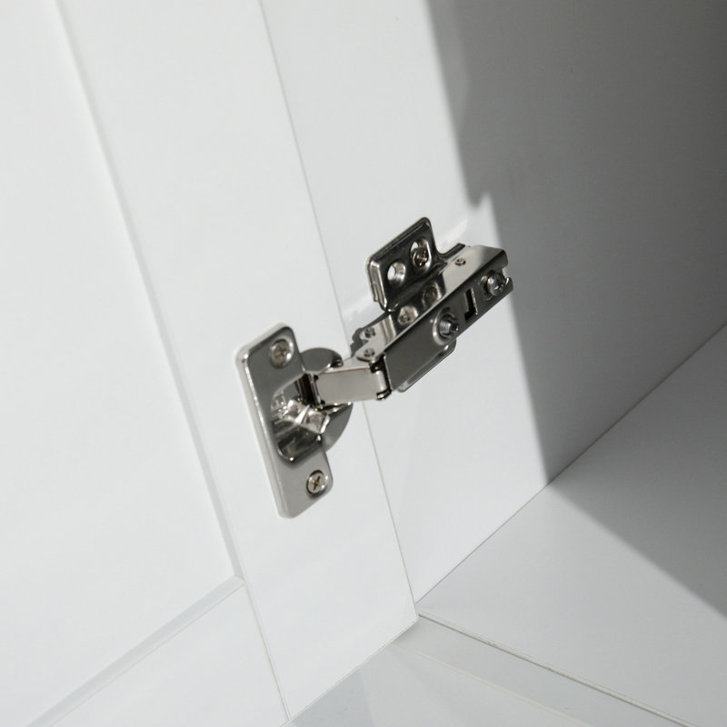 Armoire pour évier à lessive 24 "blanc