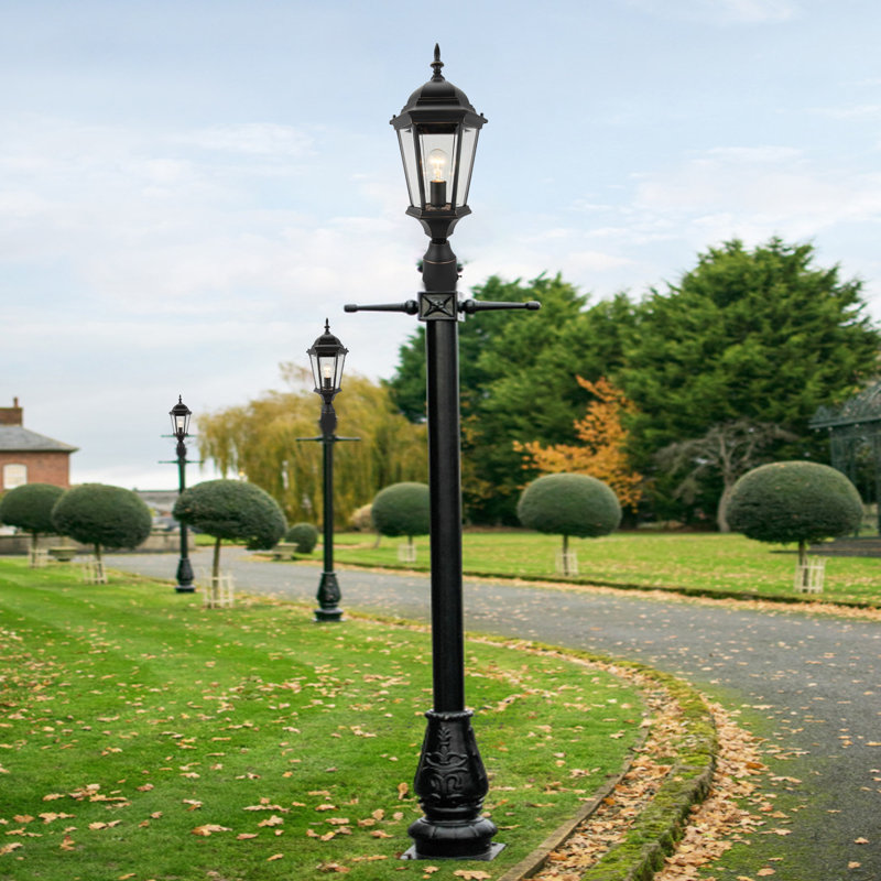Michale Transparent Lantern Head, Imperial Black