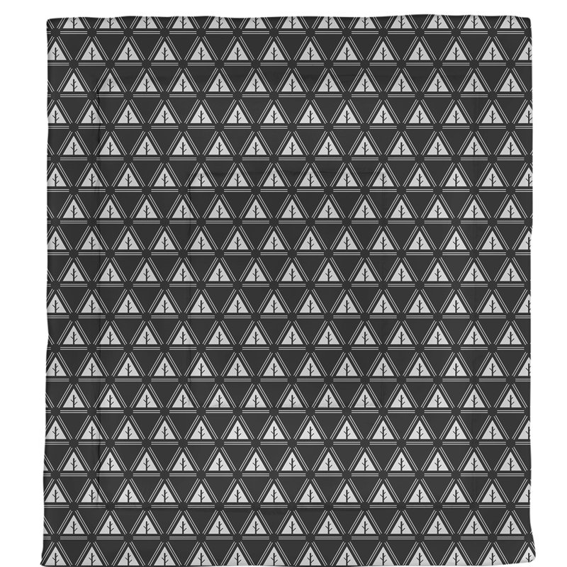 Édredon réversible en microfibre Theo Nath, Édredon simple TG, Noir