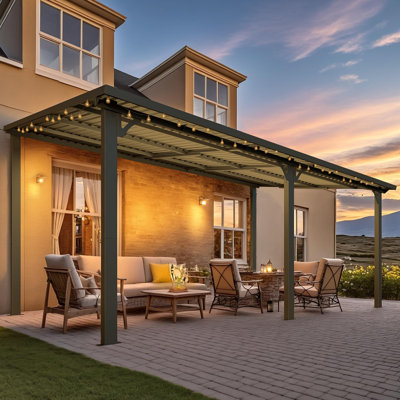 Pergolas et abris de jardin muraux robustes