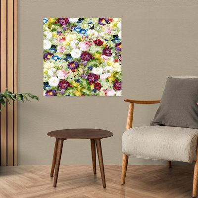 Art contemporain, art floral rétro