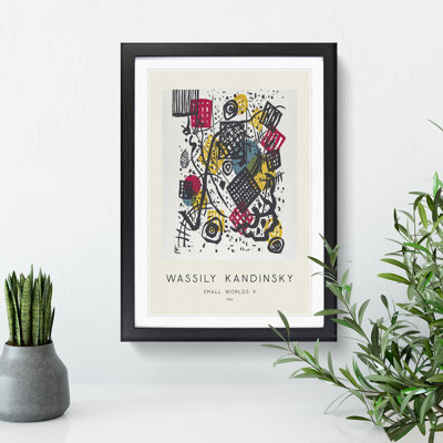 Small Worlds V by Wassily Kandinsky - Picture Frame Painting