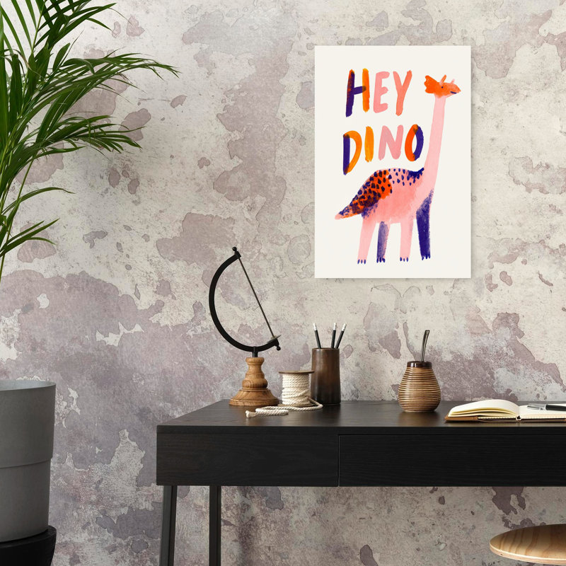 Illustration de Hey Dino, 24" H x 16" W