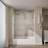 Aerie Curved Bath Screen