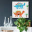 Dino Duo - Impression sur toile tendue-950310656