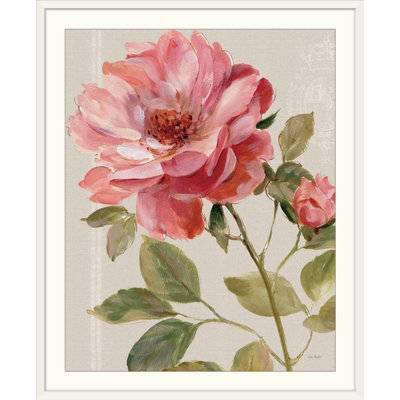 " Harmonious Rose Linen " by Lisa Audit