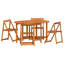 Oval 50Cm L Outdoor Table