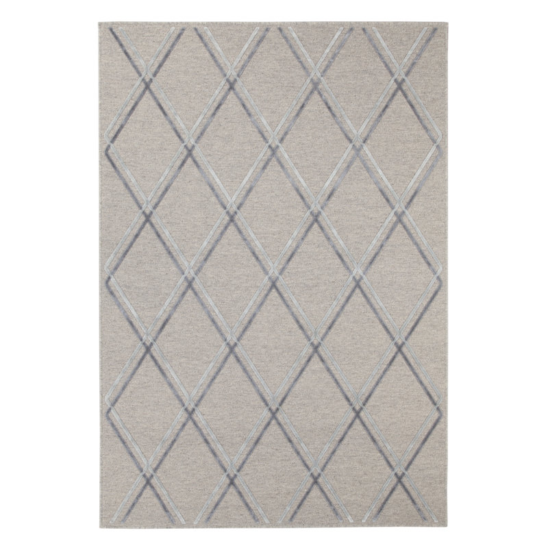 Mayfair Argyle Viscose Area Rug, Rectangle 200 x 290cm