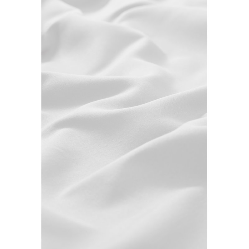 Premium Rayon from Bamboo Sheet Set Deep Pockets, Cooling, Ultra Soft and Breathable, White