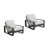 Chetan Indoor/Outdoor Aluminum Lounge Chairs-106409949-106409950