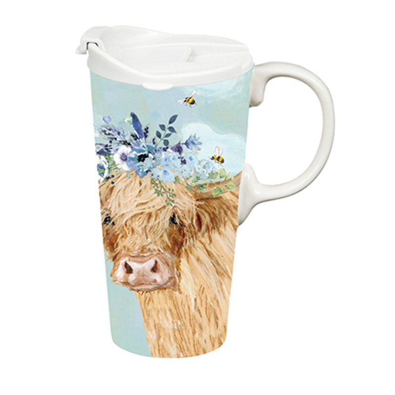 Nefisa Ceramic Latte Mug