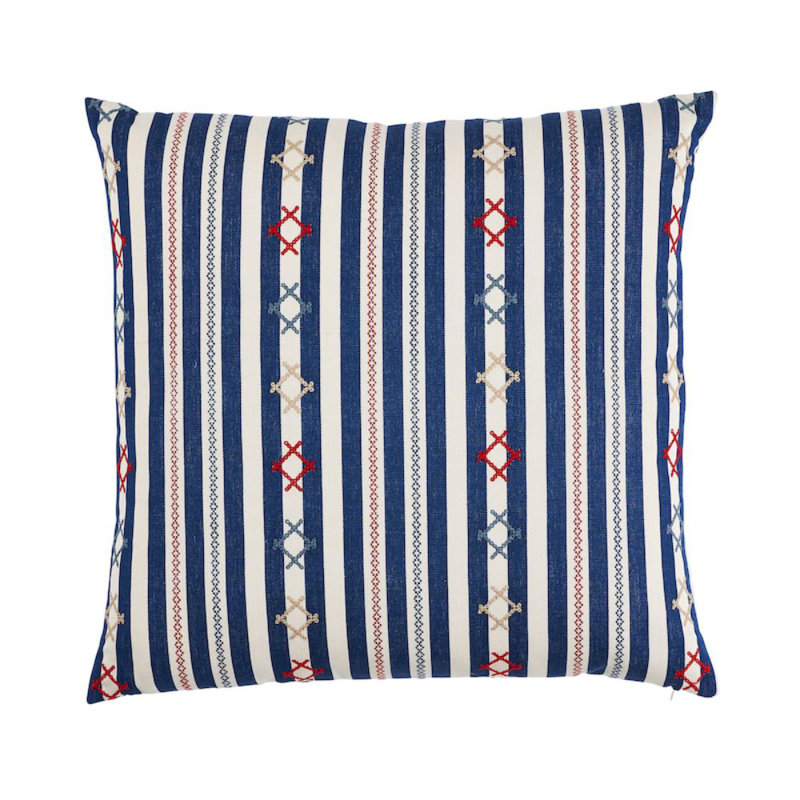 Rhodes Stripe Pillow, 22" x 22"