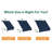 Retractable Window Awning with Adjustable Canopy Angle, Aluminum Frame-111142431-111142434