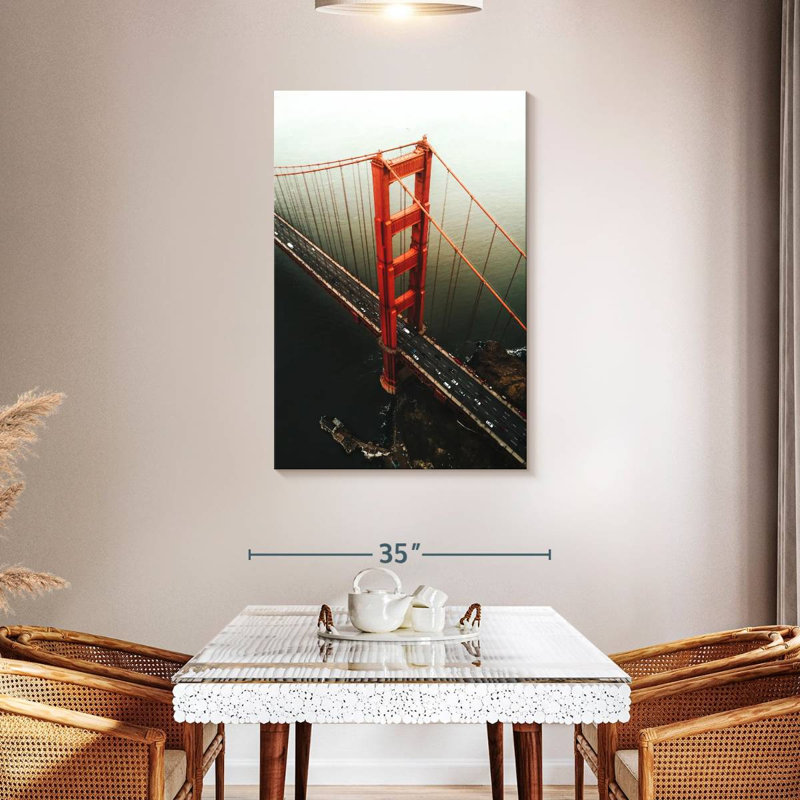 Lilie Golden Gate Tower View, 45" H x 30" W