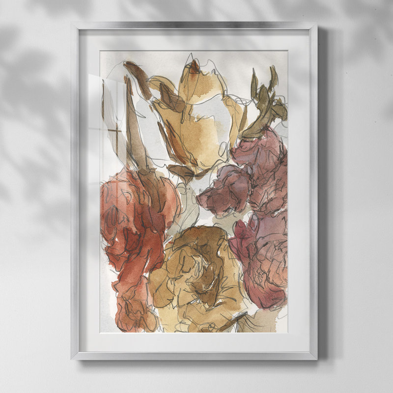 «Greek Blessing II», reproduction d'un seul cadre, Blanc, Papier avec cadre argenté