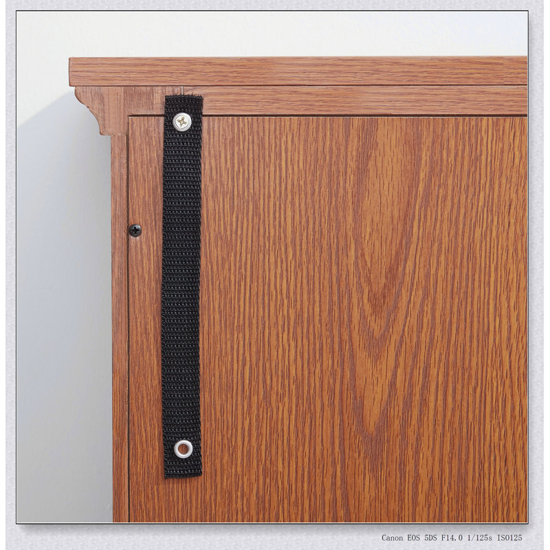 Vitrine à DEL rétro avec tablettes réglables et portes en treillis pour le décor et l'organisation de la maison, Chêne foncé