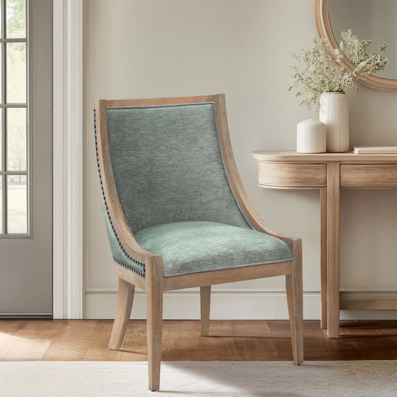 Chaise rembourrée Bedford Elmcrest, Vert tendre
