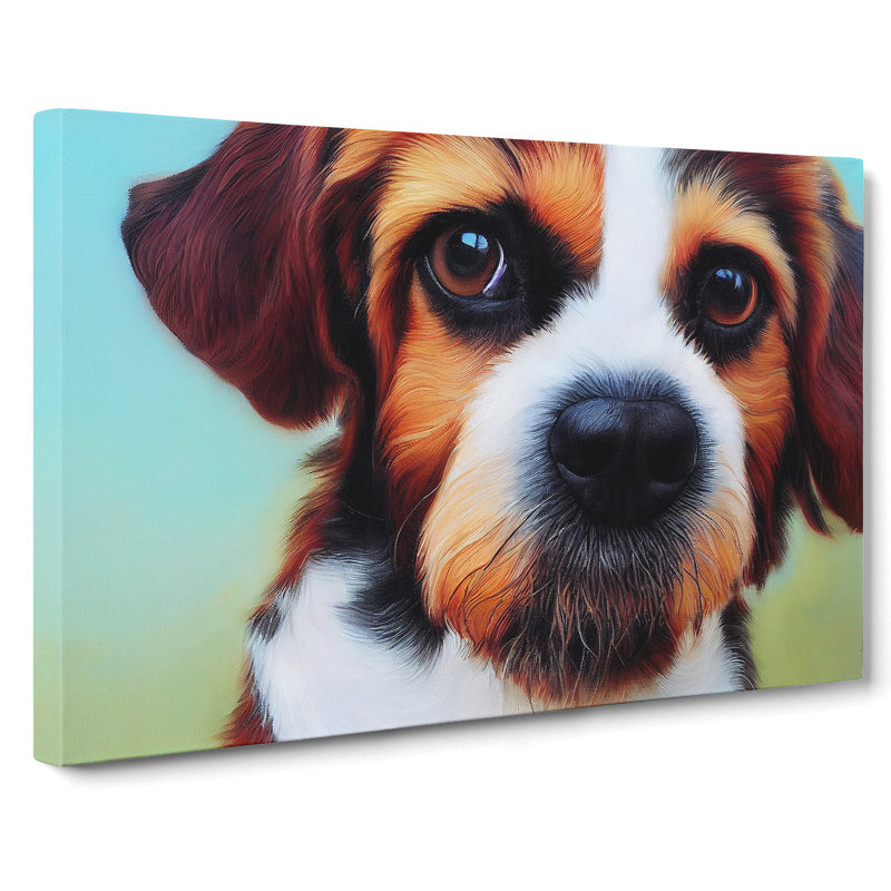 Dog Vol.8 - Wrapped Canvas Print, 35cm H x 50cm W x 3cm D