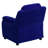 Degnan Deluxe Padded Contemporary Kids Recliner with Storage Arms-1366616011