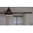 60" Solid Wood Ceiling Fans Dimmable LED Light Ceiling Fan With Remote, 6-Speed Noiseless Reversible DC Motor, Brown-2024726982-2024726983