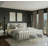 Modern 1 Light Black Geometric Base Floor Lamp