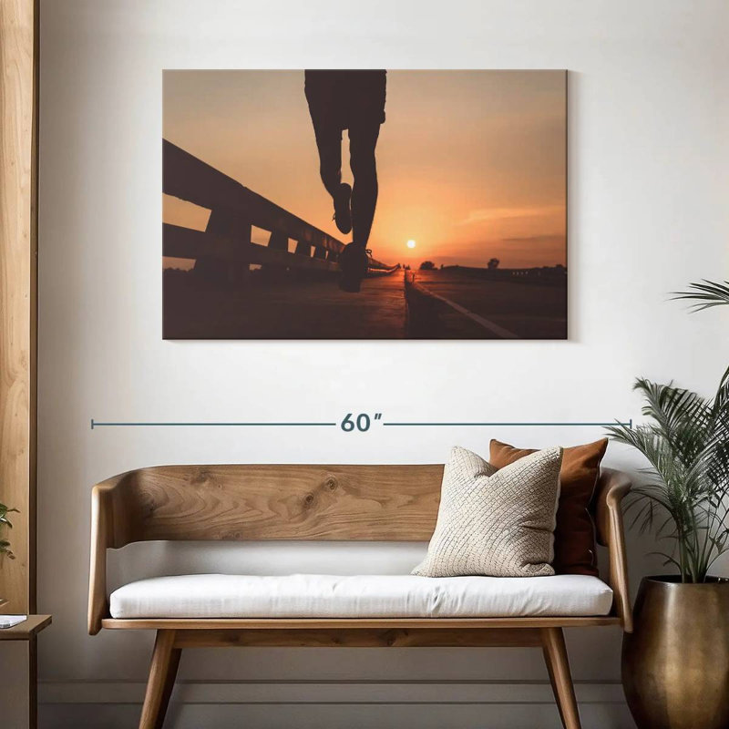 Sireci Sunset Jogging, 30" H x 45" W