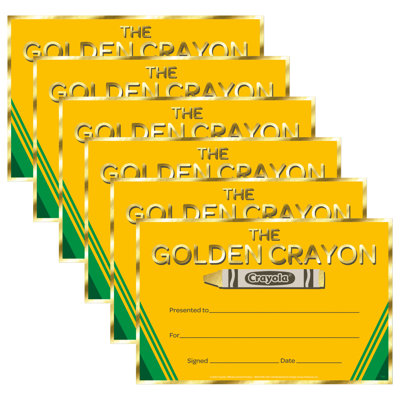 Crayola Gold Crayon