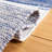 Maury Striped Kilim Flat Weave Cotton Striped Rug-2048088410