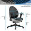 Fauteuil de direction avec accoudoirs-97810906