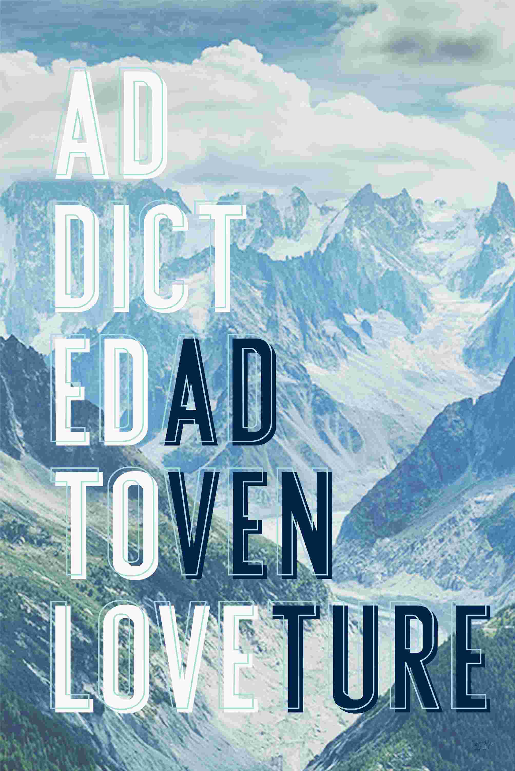 Trinx Addicted To Love Adventure On Canvas By Lux Me Designs Textual Art Wayfair