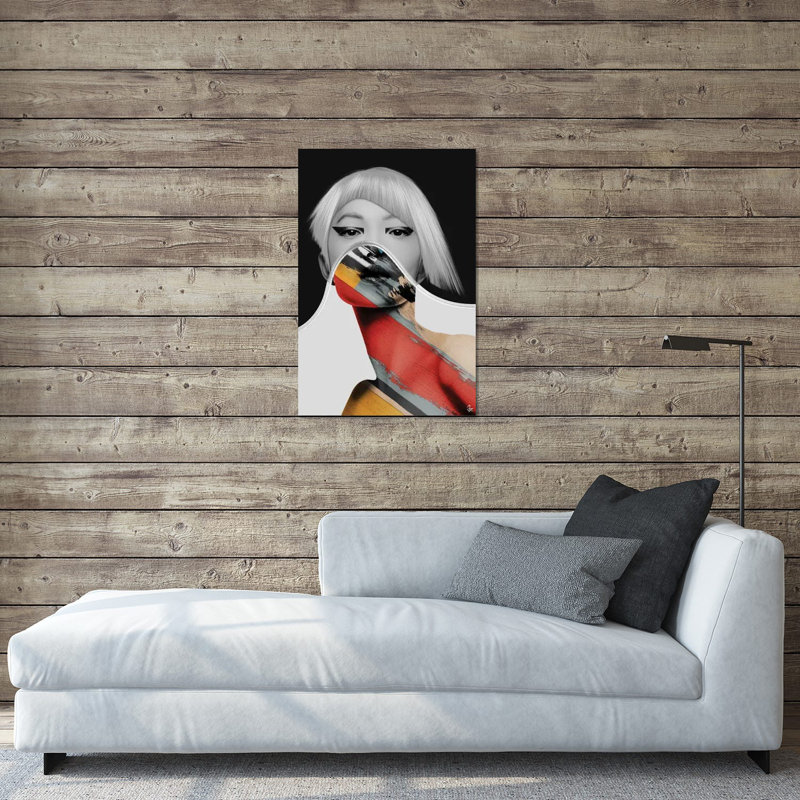 Impression couleur III sur verre acrylique, H 24 po x l 16 po x P 0,25 po