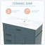 Tiroirs de meuble-lavabo en MDF à structure solide de style moderne
