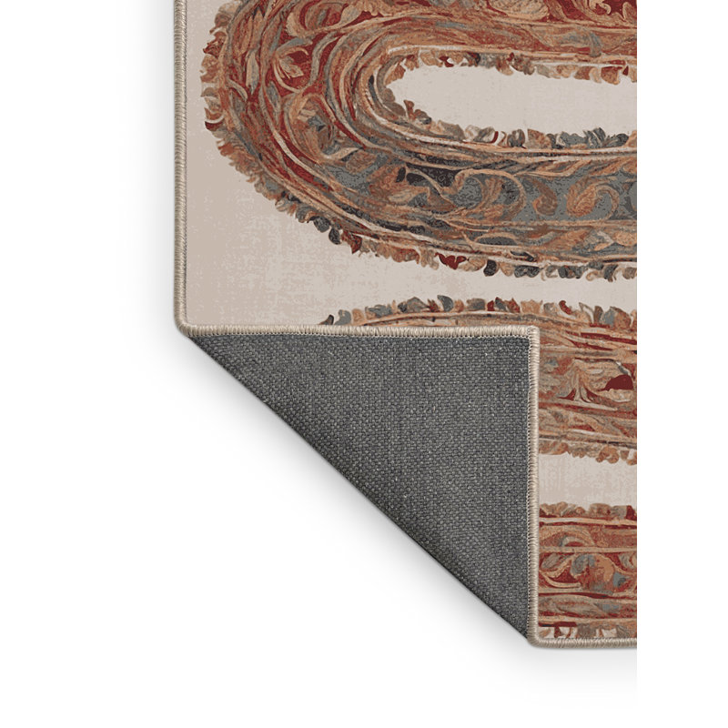 Tapis brun soyeux et moelleux, Rectangle 4 pi x 6 pi