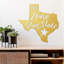 Art mural en métal Lone Star State - Texas State Pride Decor - suspension murale rustique de l'Ouest - Star Texas Silhouette Design - sculpture industrielle moderne en métal - Home Ranch Decor - grande œuvre d'art-558995097-558995099