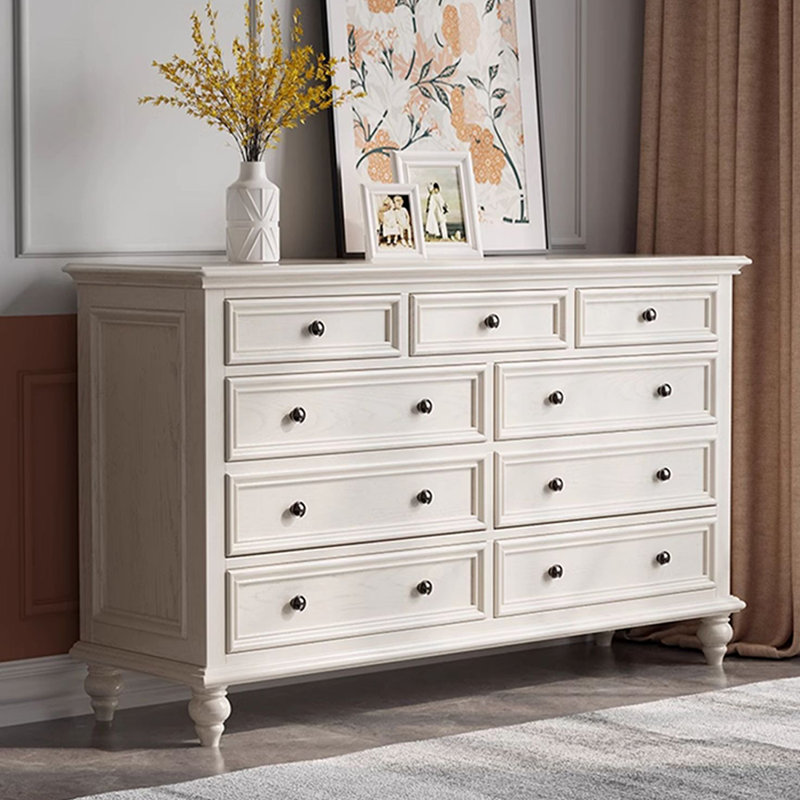 Commode d'appoint Classic, Blanc