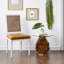 Pineapple Glass End Table