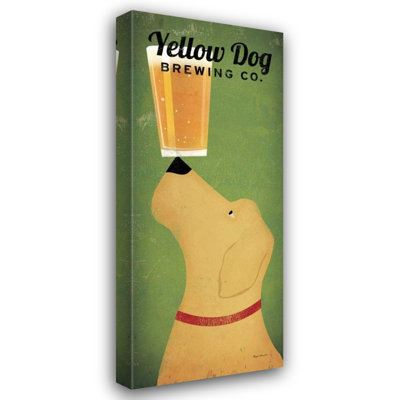 Art sur toile tendue avec la galerie Fowler, Ryan: Yellow Dog Brewing Co.