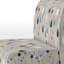 Fauteuil de chambre en velours de 21 po de largeur