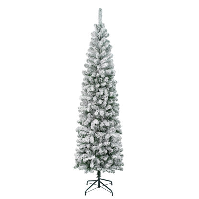 Acacia Pencil Slim Flocked Tree