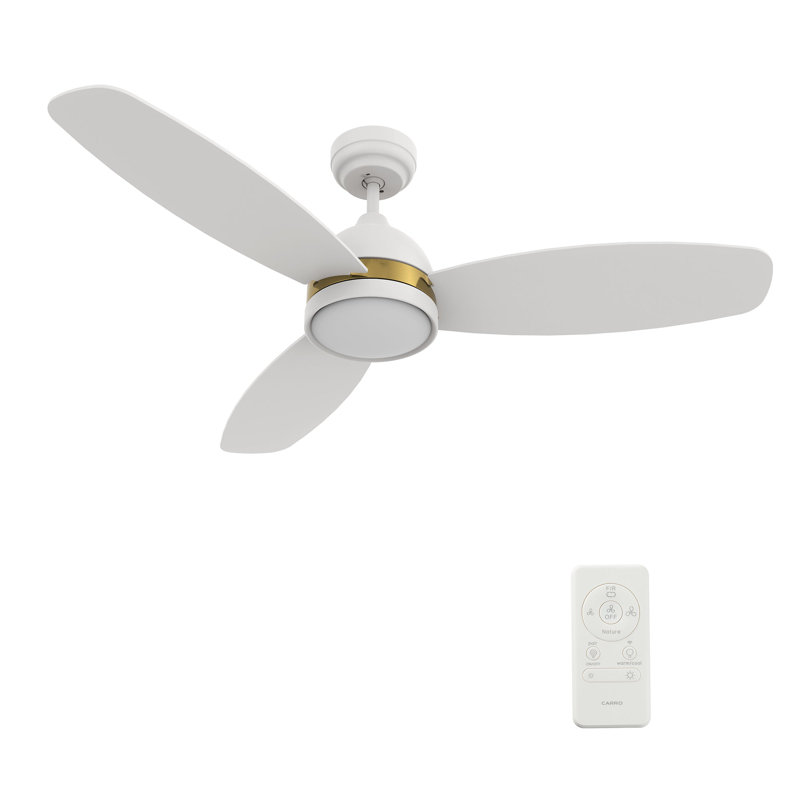 Fremont 48'' Smart Ceiling Fan with Remote, Light Kit Included,Works with Google Assistant and Amazon Alexa,Siri Shortcut.