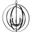 Luminaire suspendu sphère 5 lumières Morganti-53513429