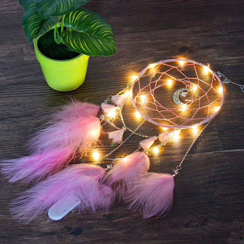 Hand Woven Ceramic Wall Hanging, Pink