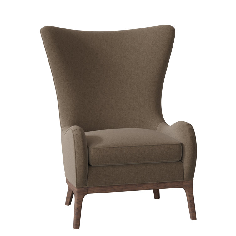 Casper 33" Wide Polyester Wingback Chair