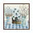 Toile avec cadre en bois brun classique n'est pas disponible