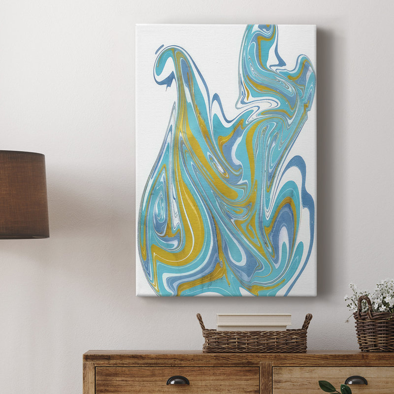 Galaxie IV - galerie Cavas sur mesure, H 36 po x l 24 po