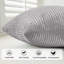 Striped Crushed Velvet Cushion Cover (Set Of 2) -2011448001